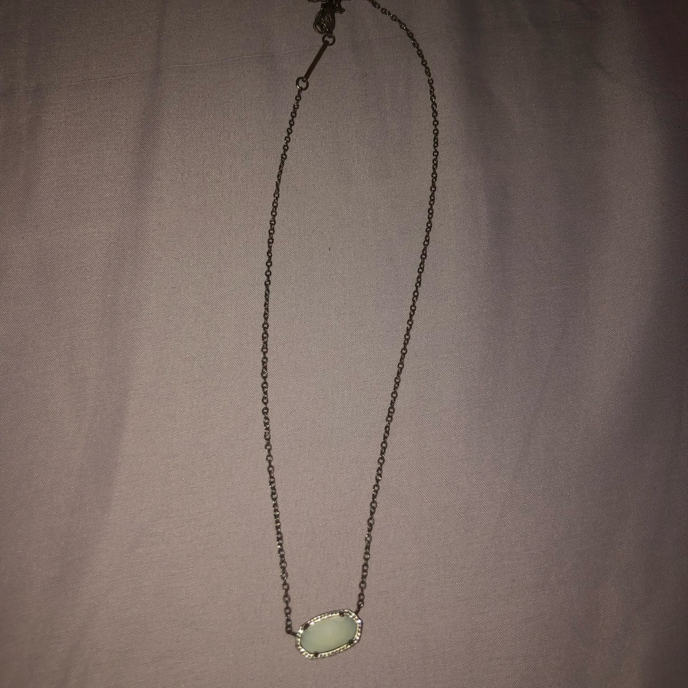 White Kendra Scott Necklace